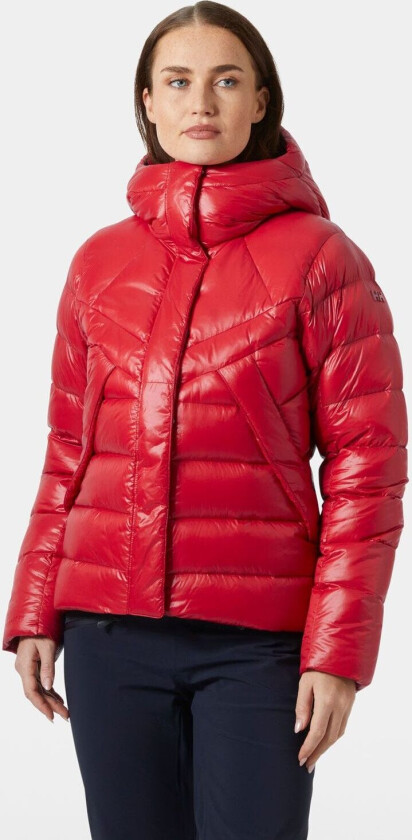 Winter Bliss Down Jacket Dame Rød S RødS