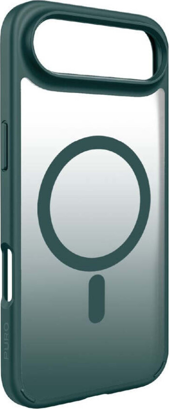 iPhone Air PURO GRADIENT Deksel - MagSafe Kompatibel - Gjennomsiktig / Grønn