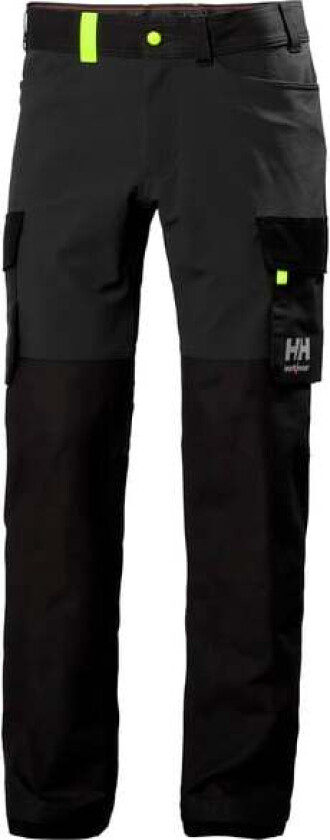 Cargobukse 77408 koksgrå/sort c62