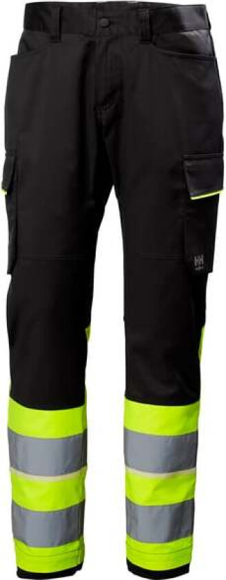 Cargobukse 77515 hv gul/grå c150