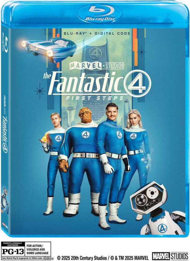 Fantastic Four: First Steps Bluray