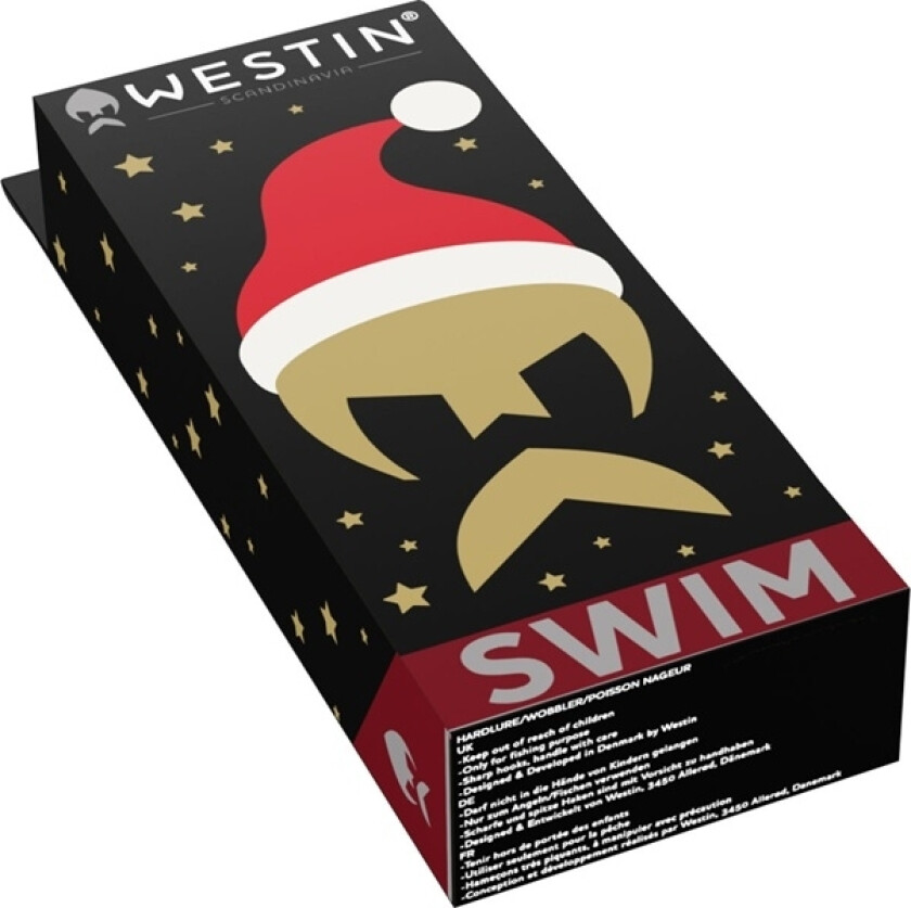 Westin 2025 Swim Glidebait 12cm 53g Suspending Christmas Edition