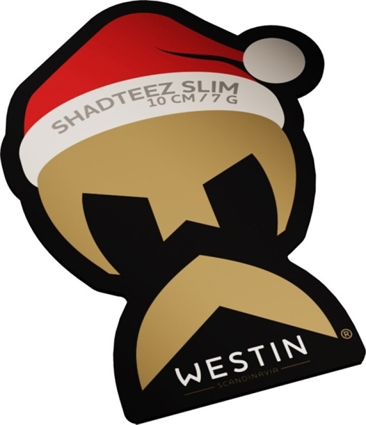Westin 2025 Shadteez Slim R 'N R 10cm 7g #4/0 Christmas Edition