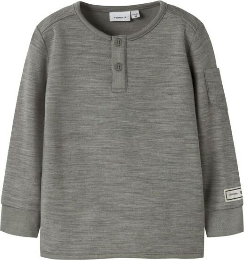 Name It - Trøye i Ull og Bambus Wyla Dried Sage