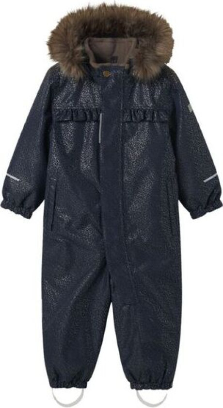 Name It - Vinterdress Snow10 Dark Sapphire Glitter