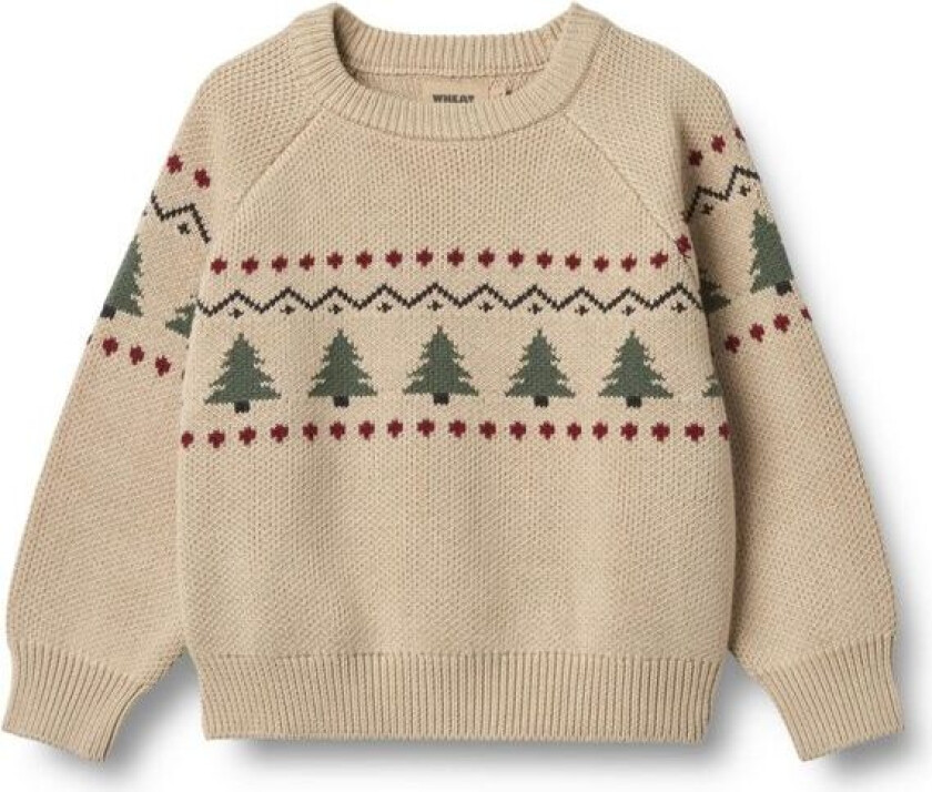 Julegenser Jacquard Balou Warm Sand