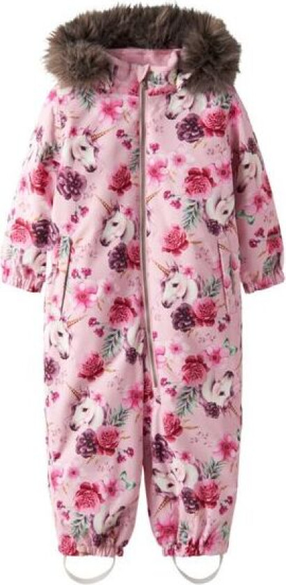 Name It - Vinterdress Snow10 Floral Unicorn