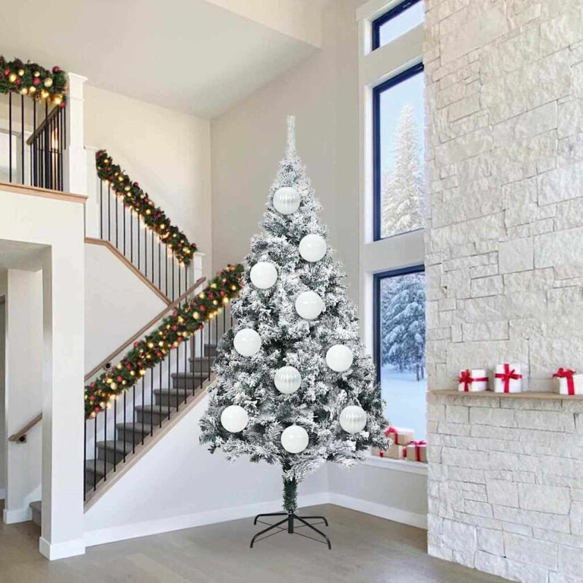 Julekule Sett 3 pcs Hvit