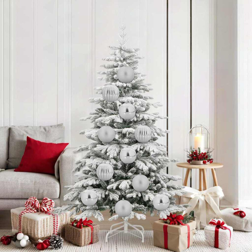 Julekule Sett 9 pcs sølv