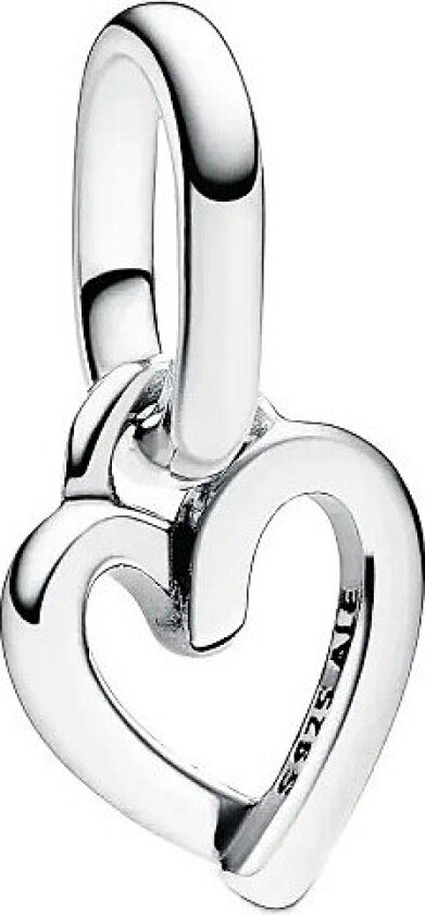 Heart Sterling Silver Mini Dangle - Silver - ONE SIZE