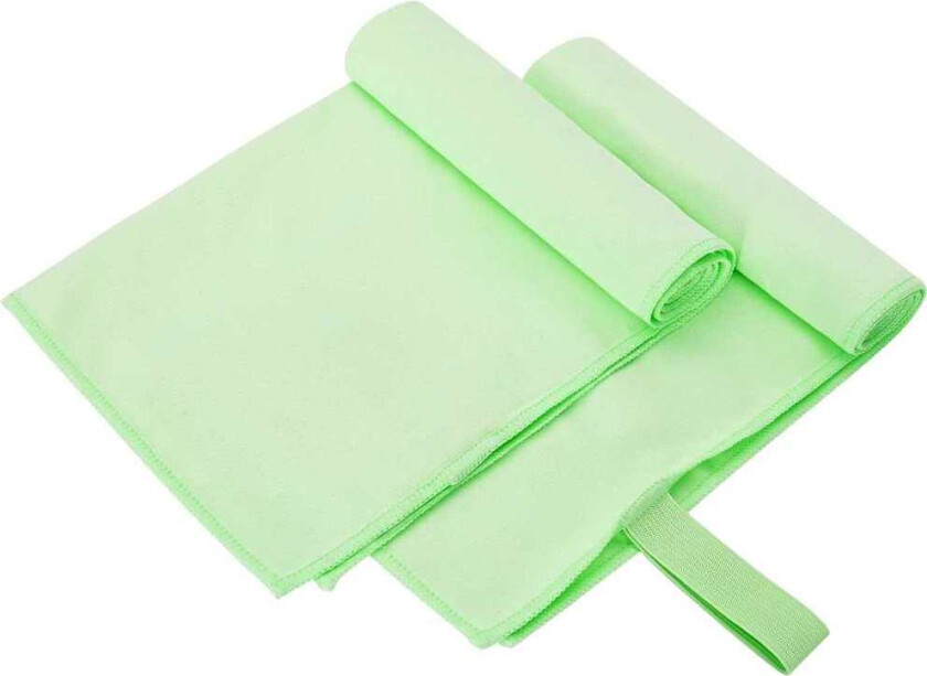 Sportshåndklær 2 pcs grønn 50 x 30 cm Polyester og polyamid