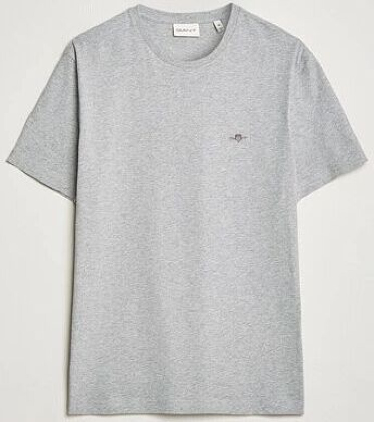 The Original Solid T-Shirt Grey Melange