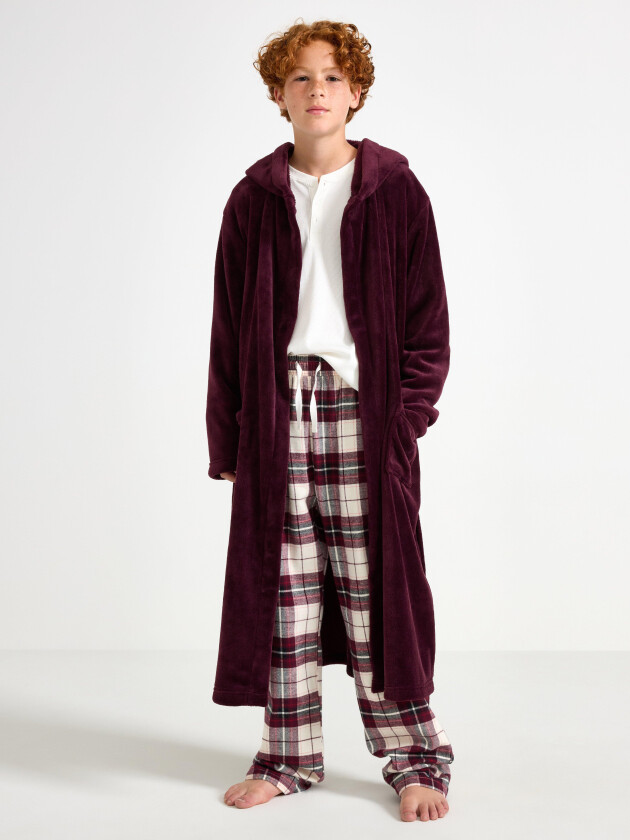 Morgenkåpe i fleece