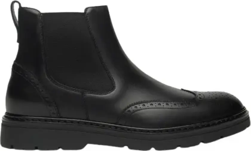 Herre, Sko, Svart, 41 EU