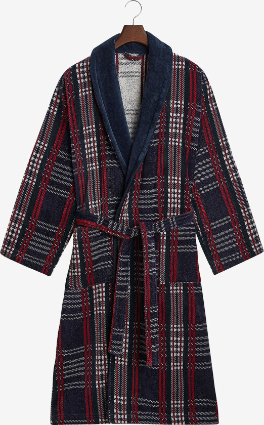 Bilde av Morgenkåpe Holiday Check - Blå