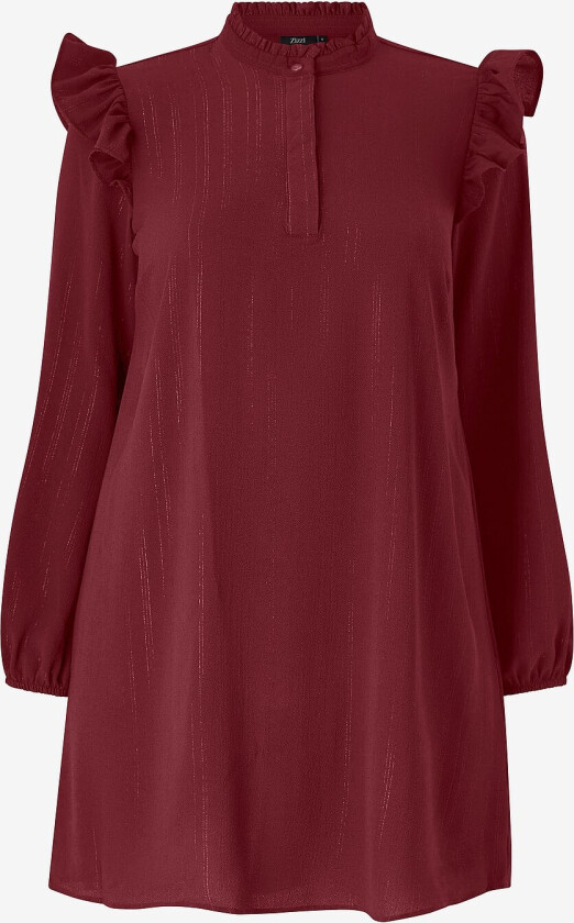 Kjole vAnni L/S Abk Glitter Dress - Rosa