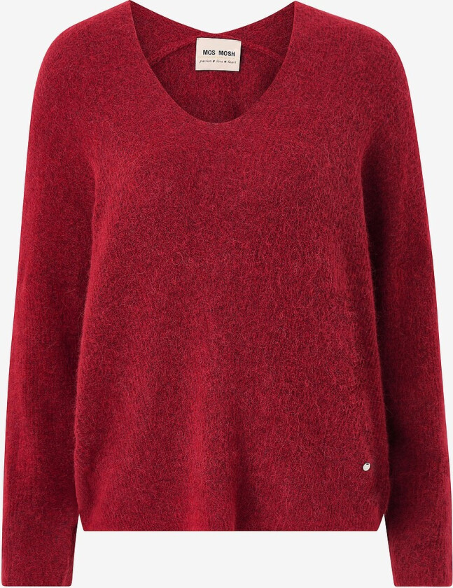 Genser mThora V-neck Knit - Rød