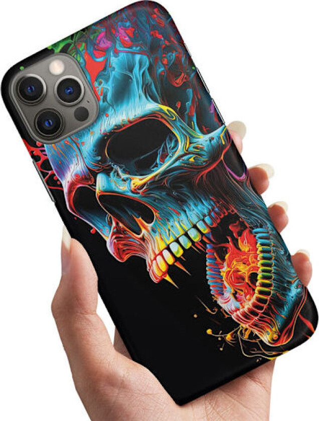 iPhone 14 Pro - Deksel/Mobildeksel Skull