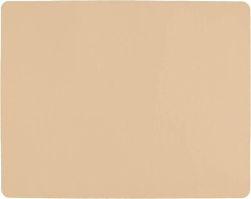 Bordbrikke i silikon 42x33 cm beige