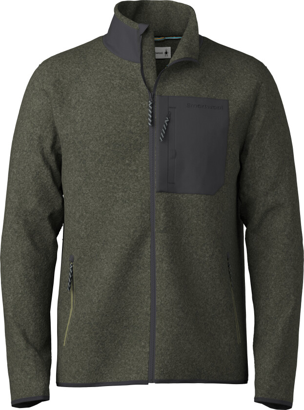 Smartwool Men's Second Cut Fleece Jacket Winter Moss