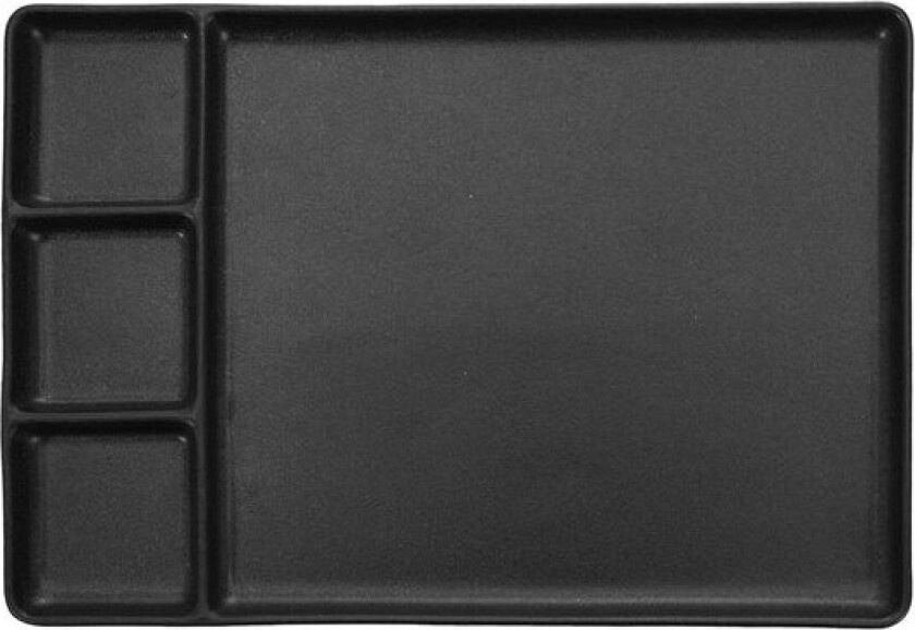 RAW tapas-/sushitallerken 31,5x21,5 cm titanium black