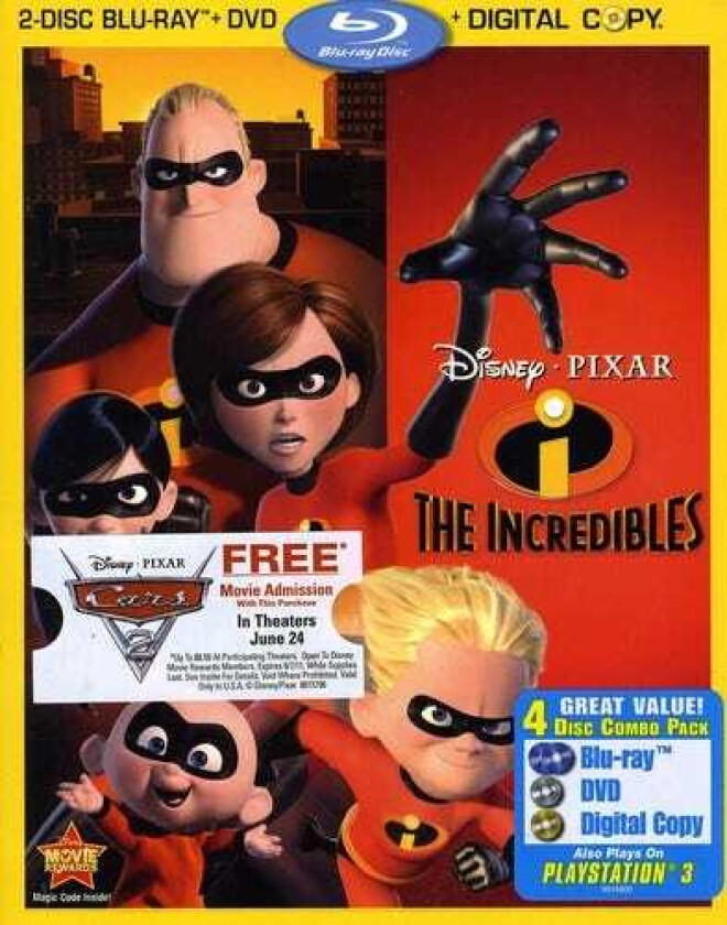 Incredibles Bluray