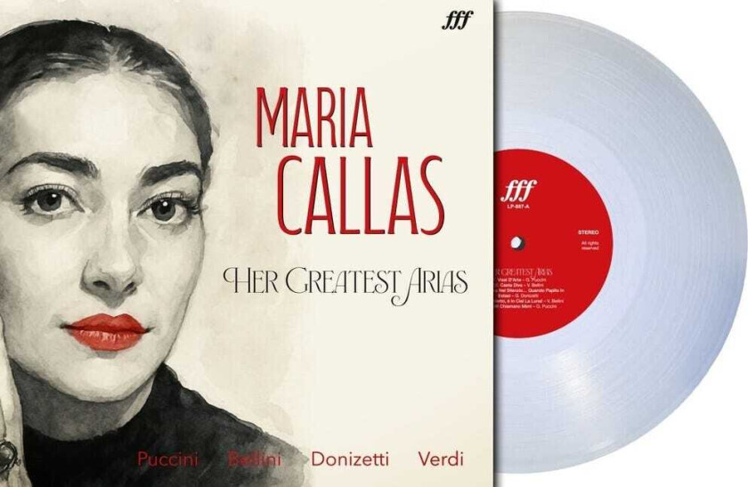 Maria Callas Maria Callas: The Greatest Hits (clear Vinyl) LP/Vinyl