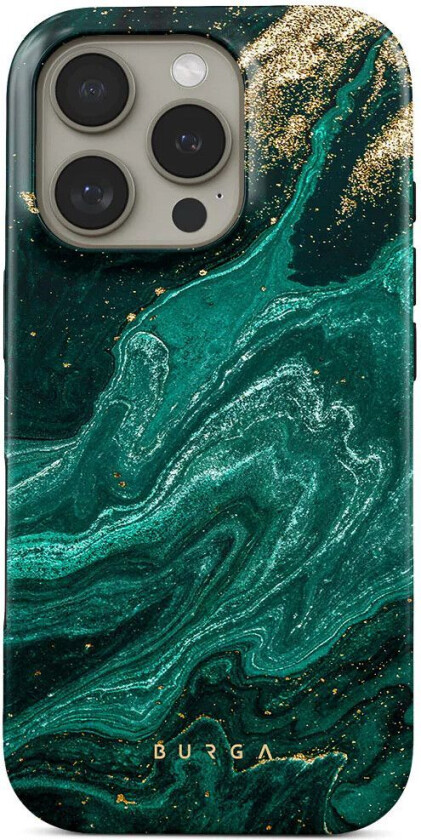 Burga Tough MagSafe-deksel - Emerald Pool (iPhone 16 Pro)