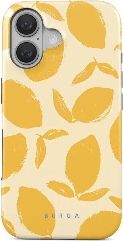 Burga Tough MagSafe-deksel - Sitronsmak (iPhone 16 Plus)