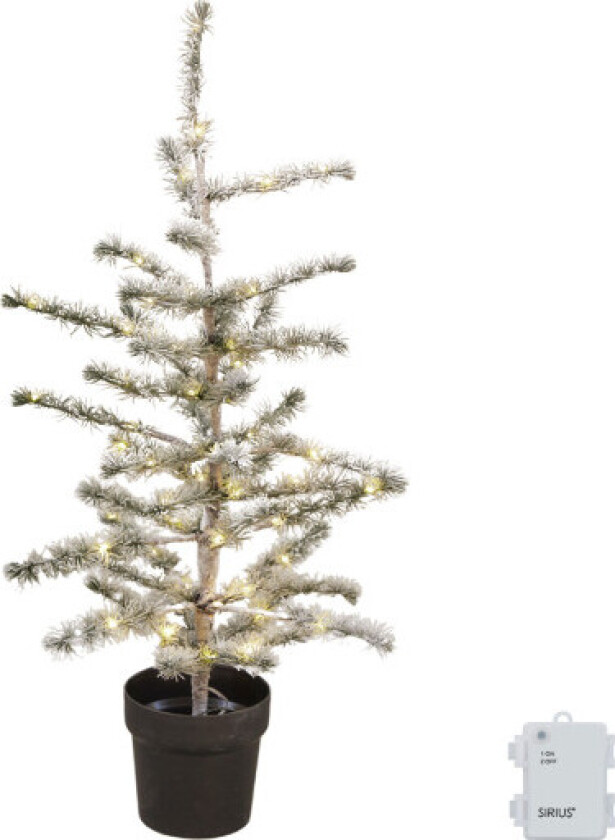 Alfred kunstig juletre med lys, 90 cm