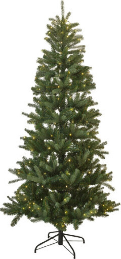 Eric kunstig juletre med lys, 240 cm