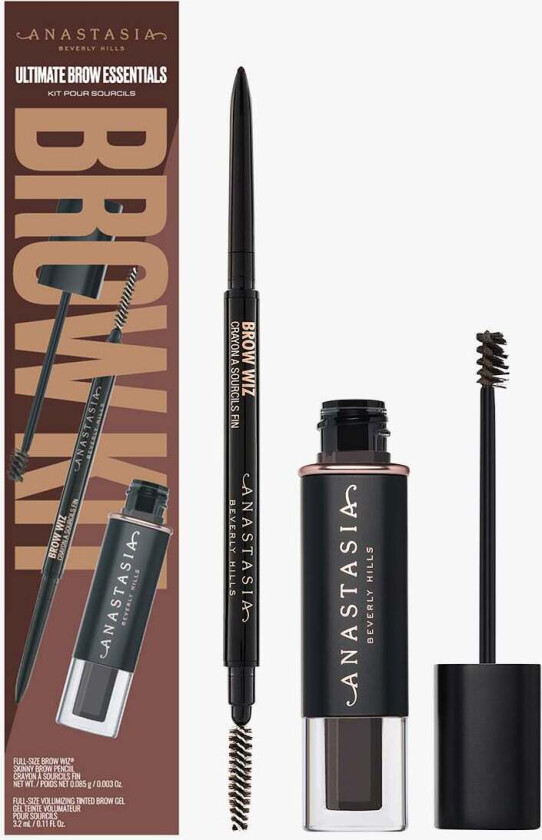 Ultimate Brow Essentials Kit (Farge: Medium Brown)