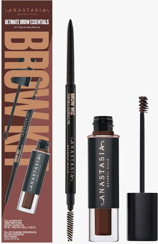 Ultimate Brow Essentials Kit (Farge: Dark Brown)