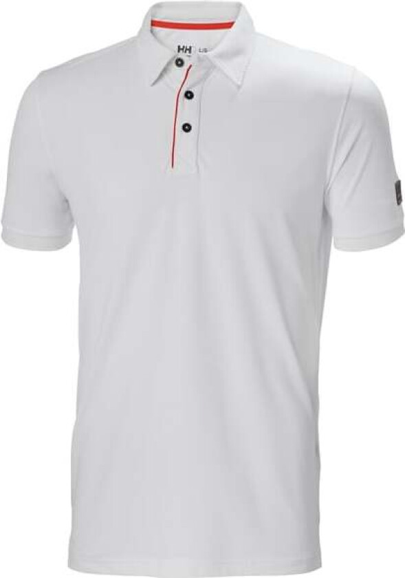 T-Skjorte Helly Hansen Kensington Tech Polo, Hvit Xl