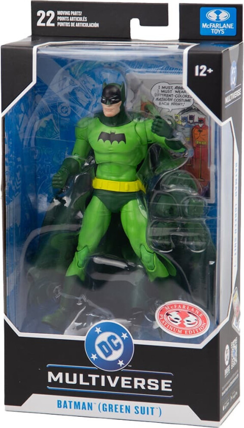DC Multiverse actionfigur (Green Batman)