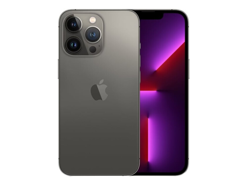 iPhone 13 Pro - 5G smartphone - dobbelt-SIM / Internal Memory 512 GB - OLED-display - 6.1" - 2532 x 1170 piksler (120 Hz) - 3x bakkamera 12 MP,