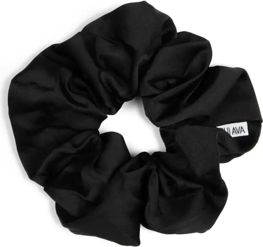 Moon Dust Scrunchie - Obsidian Black