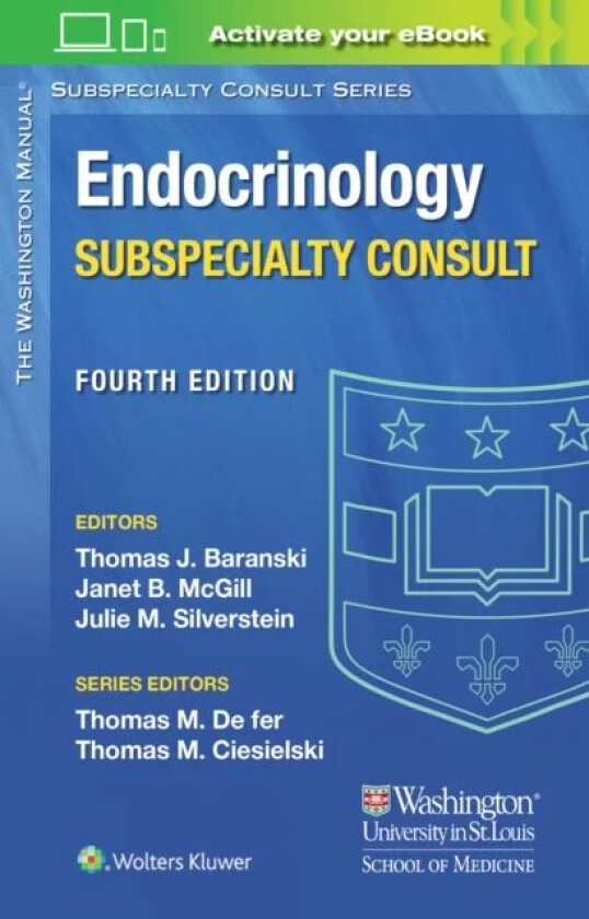 Washington Manual Endocrinology Subspecialty Consult av Dr. Janet MD McGill