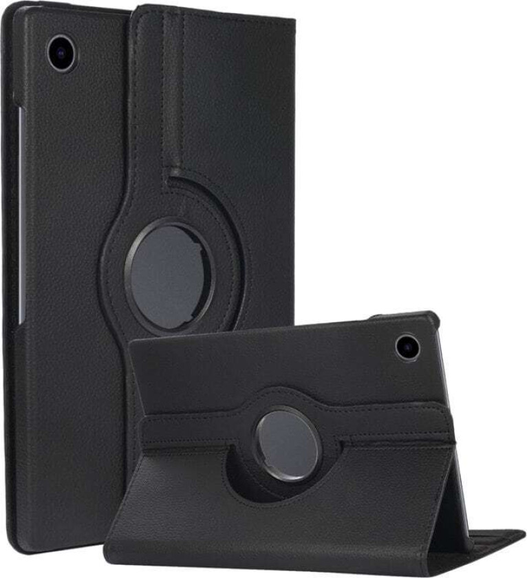360° roterbar deksel Galaxy Tab A9 - Sort