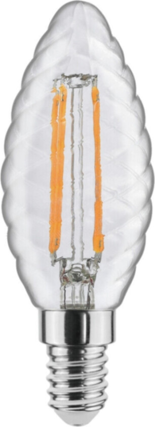 Lyspære E14 LED filament dimbar 4,5W 2700K 470 lumen