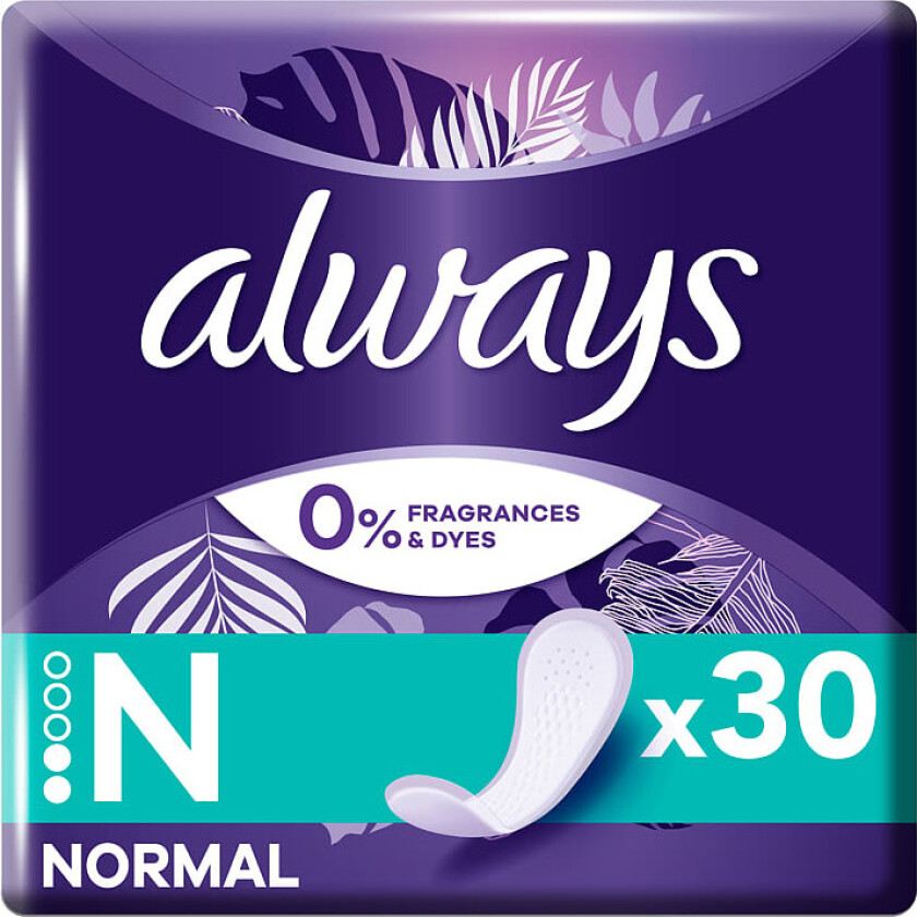 Always Truseinnlegg Normal Fresh & Protect 30stk