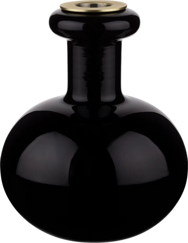 Butticula lysestake Ø12,5 cm Black