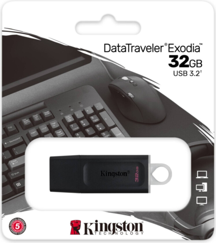 USB-minne DataTraveler Exodia 32 GB USB 3.2 Gen 1