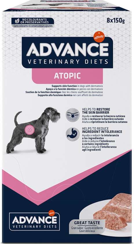 Advance Veterinary Diets Dog Atopic - 8 x 150 g