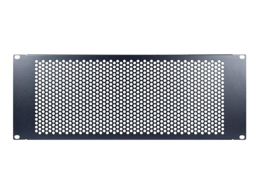 Inter-Tech PINHOLE APERTURE - Blindplate - RAL 9005 - 4U - 19"