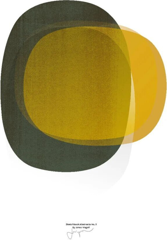 Sketchbook Abstract 01 poster 50x70 cm