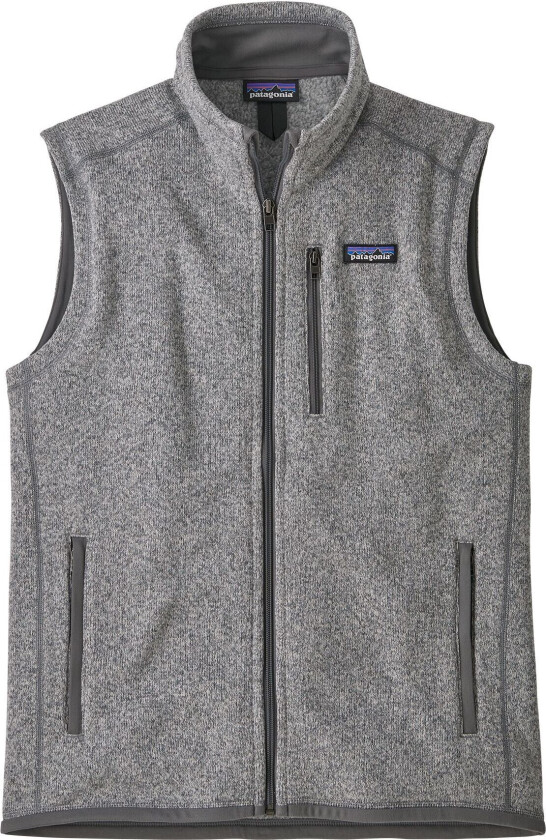 Better Sweater Vest Herre Stonewash L