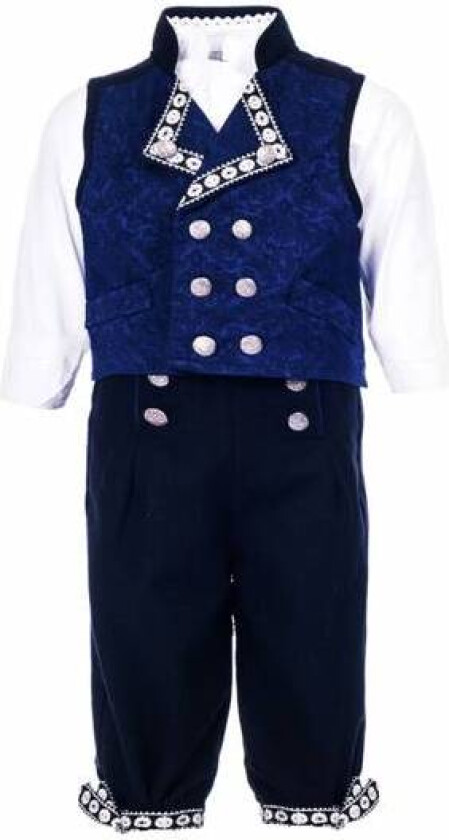 bunad/festdrakt gutt baby - blå