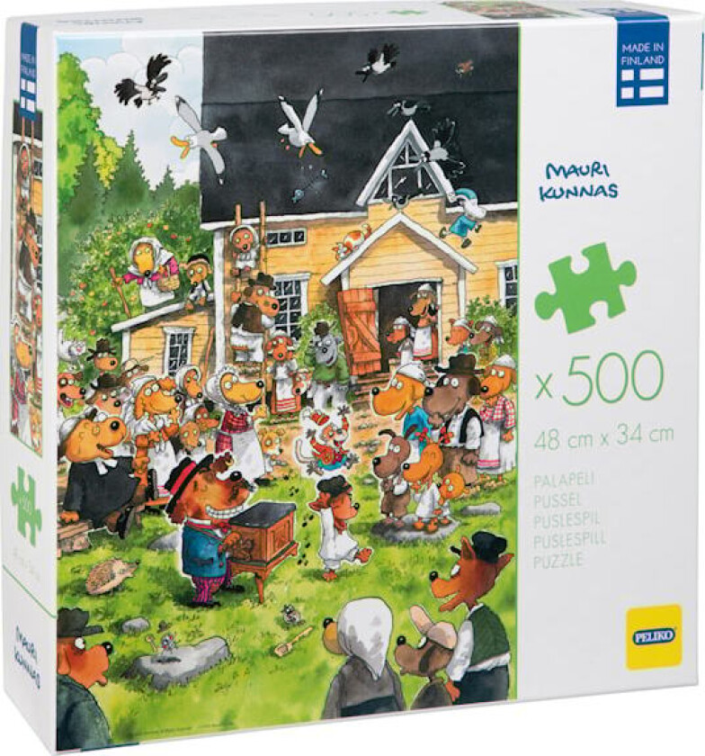 VeVorgel Puslespill 500 Biter Kunnas
