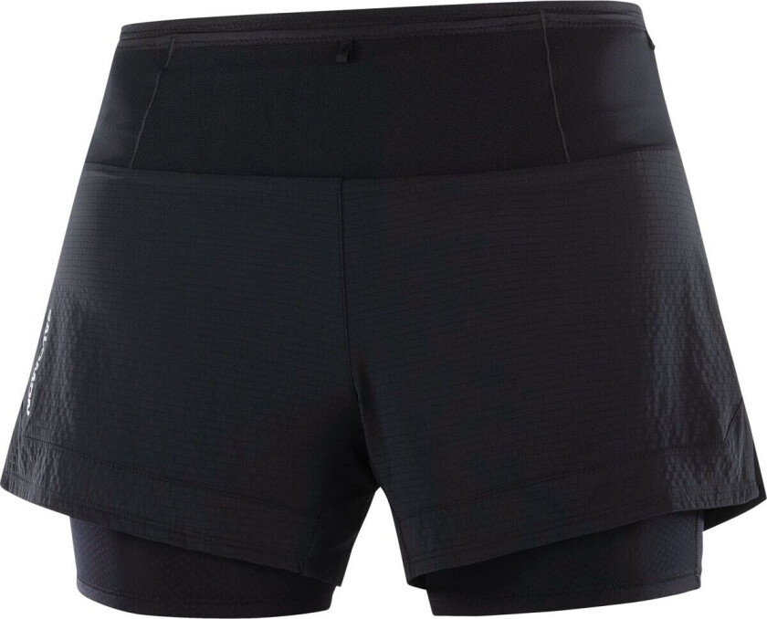 Women's Sense Aero 2in1 Shorts Deep Black L, Deep Black